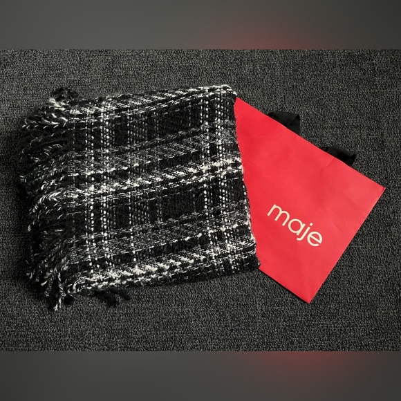 MAJE Paris Poncho - Picture 3 of 6